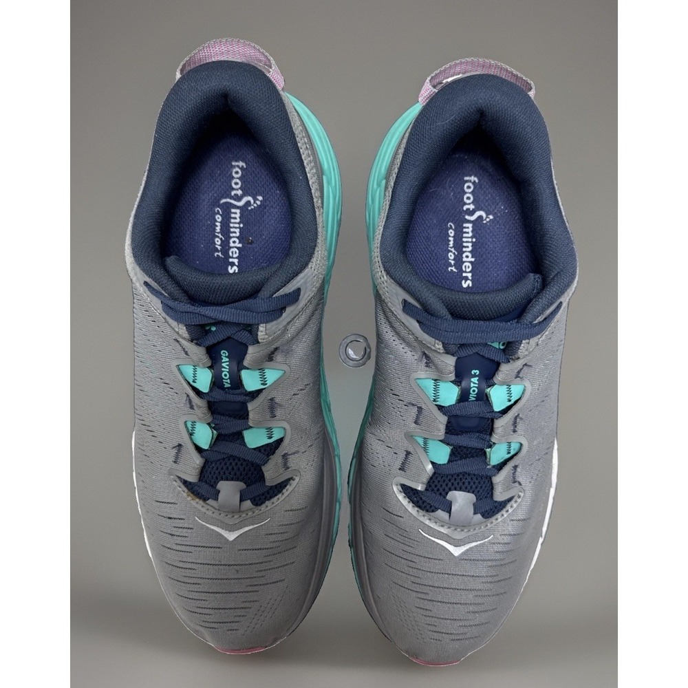 Hoka One One Gaviota 3 Sharkskin Outer Space Womens Running Shoes 11 1113521-SOS - Picture 3 of 9